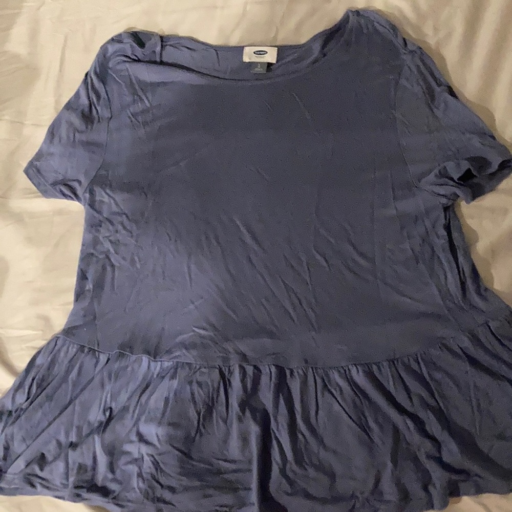 A blue shirt